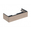 Geberit ONE Umývadlová skrinka 104x27x47 cm, 1 zásuvka, dub 505.074.00.5