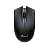 Myš C-TECH WLM-08, černá, bezdrátová, 1200DPI, 3 tlačítka, USB nano receiver