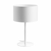 Biela nočná lampa ROLLO 60W pätica E27