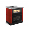 La Nordica Verona XXL 16 - MAIOLICA Sporák na tuhá paliva Farba: Červená