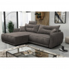 MID.YOU ROHOVÁ SEDAČKA, textil, tmavosivá - Sedačky - 001574006807
