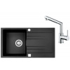 Set Sinks (dřez Rapid 780 XC Granblack 30 + baterie Mix 350 P Chrom - lesklý) RA30MI350P