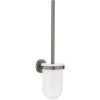 GROHE Essentials súprava na čistenie toalety, nástenná verzia, kartáčovaný tmavý grafit, 40374AL1
