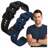 Sada: 2x pásik pre Garmin Fenix 5S 6S 7S 8 Plus Pro Solar QuickFit 22 mm