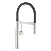 Grohe Essence - Drezová batéria s flexibilným ramenom s prepínačom, supersteel 30294DC0
