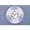 Cibulák – Hodiny reliéfne 27 cm – originál cibuľový porcelán 1. akosť
