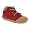 Barefoot zimní boty Koel - Baby Bare Bio Nubuk Bordo vínová
