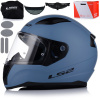 Prilba LS2 FF353 Rapid II Solid M. Misty Blue XXL