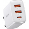 NONAME Baseus CCXJ-E02 Compact Quick Nabíječka USB-C 30W White