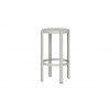 noo.ma Barová stolička Doon Pebble Grey, 65 cm – sivá