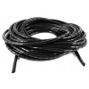 NEDIS káblová bužírka/ organizér káblov/ špirála/ priemer 60 mm/ dĺžka 10 m/ čierna