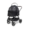 Wonderfold Pet Kočík P3 pre psy 2v1 do 22,7kg (kočík, mobilná prepravka) jet grey