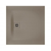 Duravit Sustano - Sprchová vanička, 90x90 cm, DuraSolid, matná béžová 720271640000000