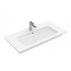 Villeroy & Boch Venticello - Umývadlo nábytkové 100x50 cm, s prepadom, otvor na batériu, CeramicPlus, alpská biela 4104ALR1