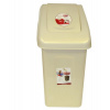 Kôš na odpad UH 25l SWING krémový