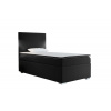 Čalúnená posteľ boxspring RENATA + vrchný matrac - sawana pik honey 14 / ľavá / 100x200