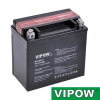 Batéria motocyklová 12V 12Ah VIPOW motobatéria