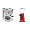 Lelit Anna PL41LEM + Eureka Helios 75, ferrari red