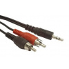 Kabel stereo jack 3,5mm M/2x cinch M, 1,5m Gembird