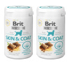 Brit Skin & Coat vitamíny pre psy 2x150 g
