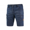 Kraťasy jeans CXS MURET, rifľové, pánske Veľkosť: 54, Farebnosť: Modrá/Čierna