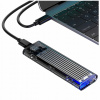 Disková kapsa Orico TCM2-C3 M.2 NVME na USB-C 10 Gb/s - čierna