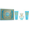 Versace Dylan Tyrkysová Pour Femme Set toaletná voda 50 ml + sprchový gél 50 ml + telový gél 50 ml