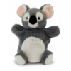 Plyšová koala na bábkové divadlo The Glue Pots Koala Puppet Histoire d’ Ours sivá 24 cm od 0 mes HO3369
