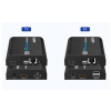 PremiumCord 4K@60Hz HDMI KVM extender s USB 2.0 na 120m přes LAN síť, over IP khext120-14
