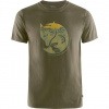 Fjällräven Arctic Fox T-shirt M, Farba DARK OLIVE, Veľkosť M