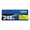 Brother originál toner TN248XLY, yellow, 2300str.
