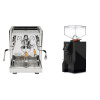 ECM Technika V Profi PID, oliva + Eureka Mignon Perfetto, BL black
