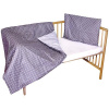 COSING 2-dielna sada obliečok SLEEPLEASE – Bodky sivá 8595608804409