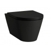Laufen, Závěsný klozet rimless, hluboké splachování H8203370000001 Varianta: Černá mat