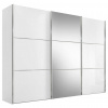 Moderano SKRIŇA S POS. DVER. – HOR.VED, biela, 298/222/68 cm - Skrine - 000531006014