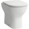 LAUFEN Lua samostatne stojace WC Rimless ku stene, s hlbokým splachovaním, 360 x 520 mm, biela, H8230820000001
