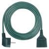 EMOS SK s.r.o. Predlžovací kábel 5 m / 1 zásuvka / zelený / PVC / 1 mm2 - P0115Z