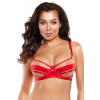 Podprsenka Axami V-10501 Farba: Červená, Veľkosť: 65D