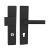 MPkovania TI - FORTE PLUS 3214/SQUARE 2275 - SH, hrúbka dverí 84-90 mm Prevedenie: madlo/kľučka pravá, Typ otvoru: PZ PLUS s otvorom pre vložku, Rozteč: 90 mm
