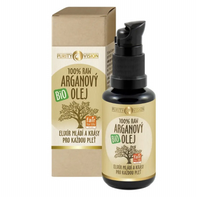 PURITY VISION Raw Bio Arganový olej 30 ml