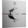 Hansgrohe SHOWER SELECT COMFORT E podomítkový termostat pro 1 spotřebič, chrom