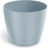 Prosperplast Plastový kvetináč REGULAS svetlosivý, 17,8 cm