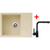 Sinks Perfecto 650 Sahara + Enigma S čierny matný