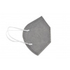 Šedá ochranná maska respirátor FFP2 - 10 kusov