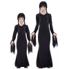 Widmann 60608 Kostým Dark girl - Morticia 158 L
