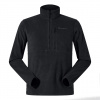 BRH BERGHAUS Prism Half Zip Polartec® Fleece - pánska fleecová mikina, veľkosť L (čierna)