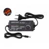 Univerzálny nastaviteľný napájací zdroj DC 3-12V 5A LED stmievač 110-220V 60W