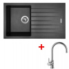 Sinks Drezy PERFECTO 860 Metalblack + Vitalia