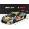 Truescale Chevrolet C8.r 6.2l V8 Team Corvette Racing N 4 2nd Gtlm Class 24h Daytona 2021 T.milner - A.sims - N.tandy 1:43 Žlto-sivá