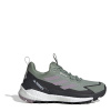 adidas TERREX Free Hiker 2.0 Low GORE-TEX Hiking Shoes Womens Silver Green 3.5 (36)